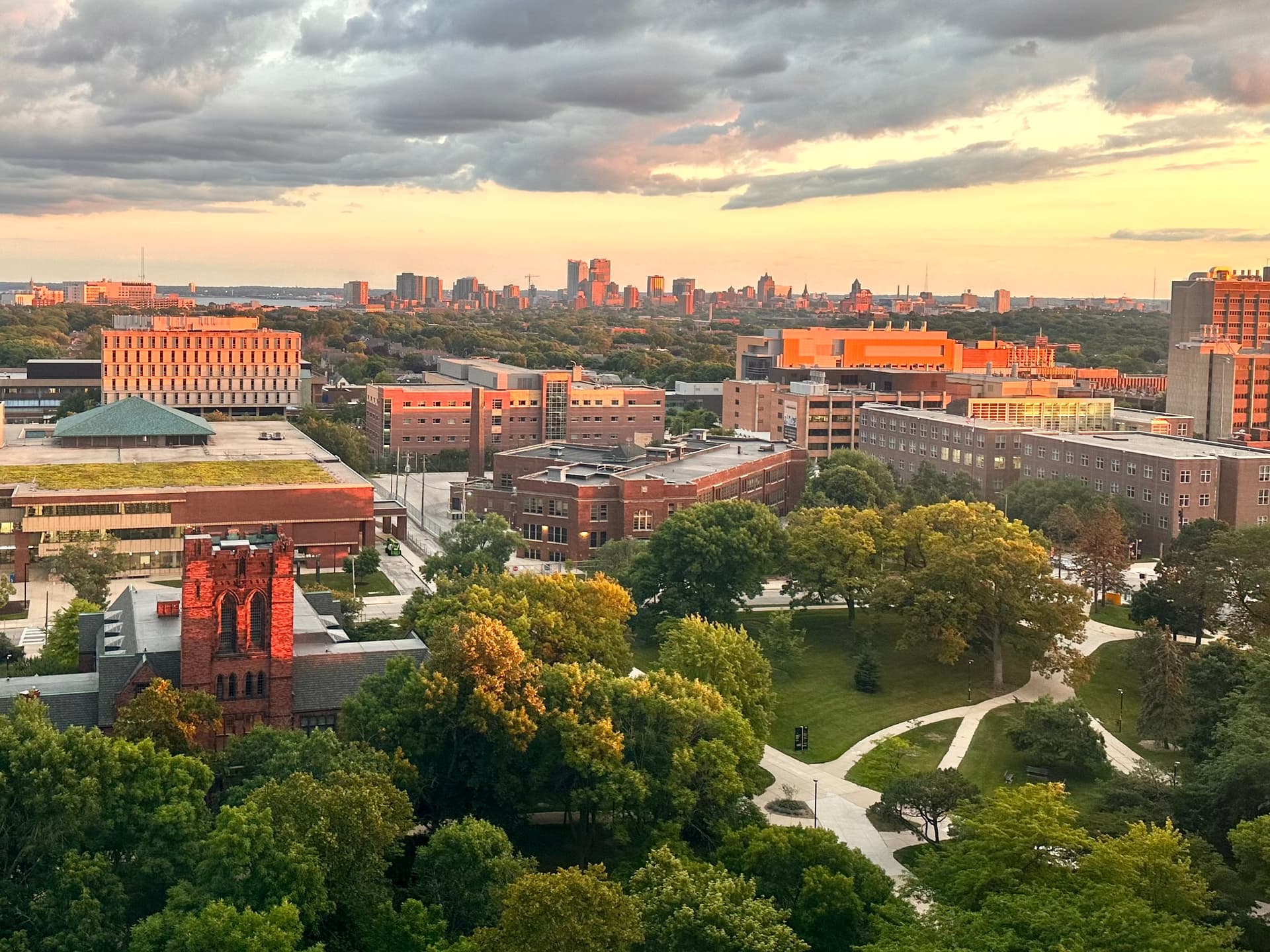 View from UWM